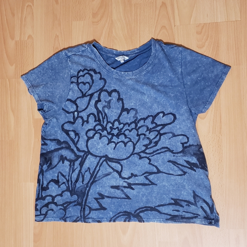 Cropped Lucky Brand Tee